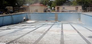 swimming pool installation